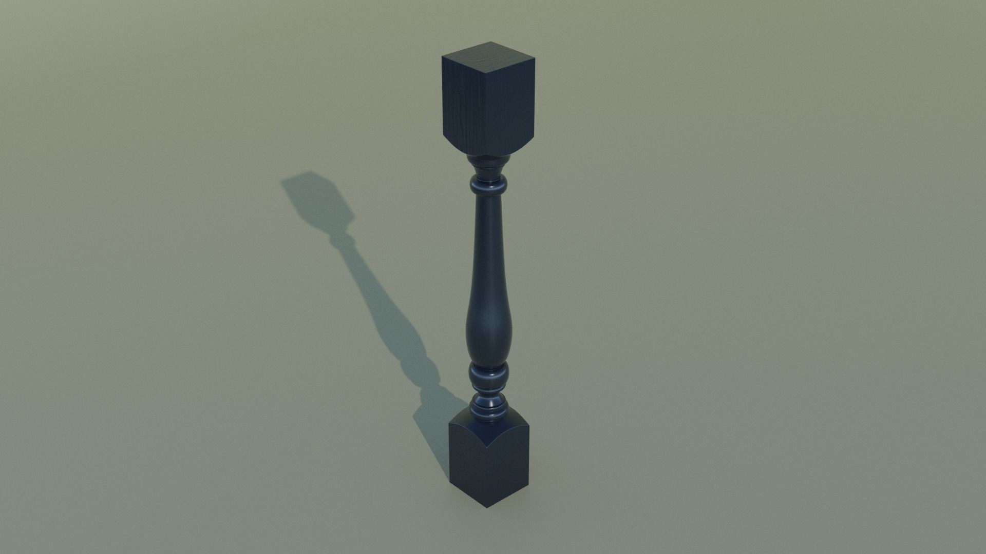 17 different models of Baluster and 11 different Smart Materials Free low-poly 3D model_95