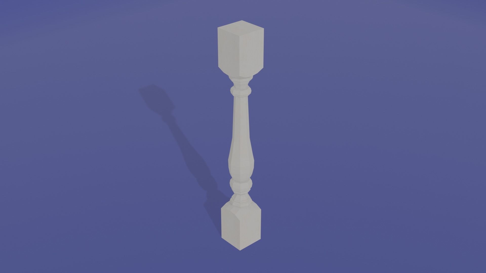 17 different models of Baluster and 11 different Smart Materials Free low-poly 3D model_85