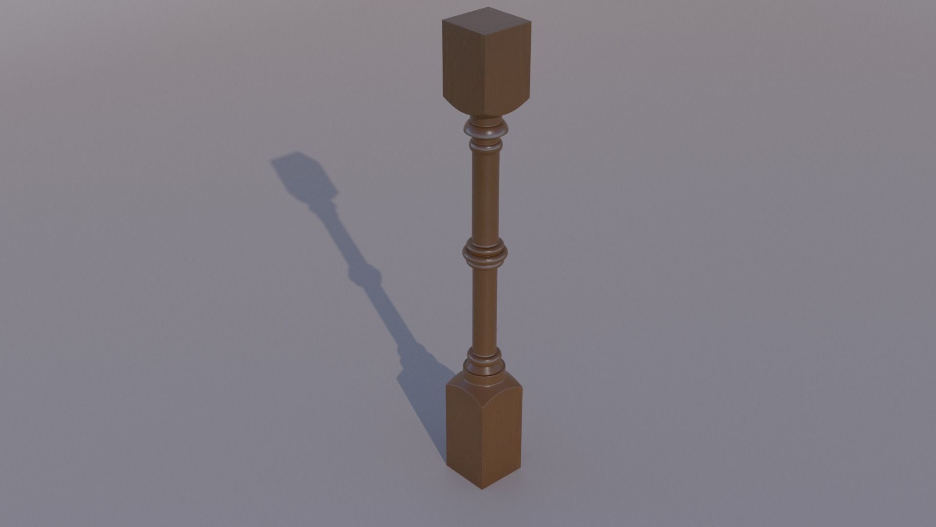 17 different models of Baluster and 11 different Smart Materials Free low-poly 3D model_49