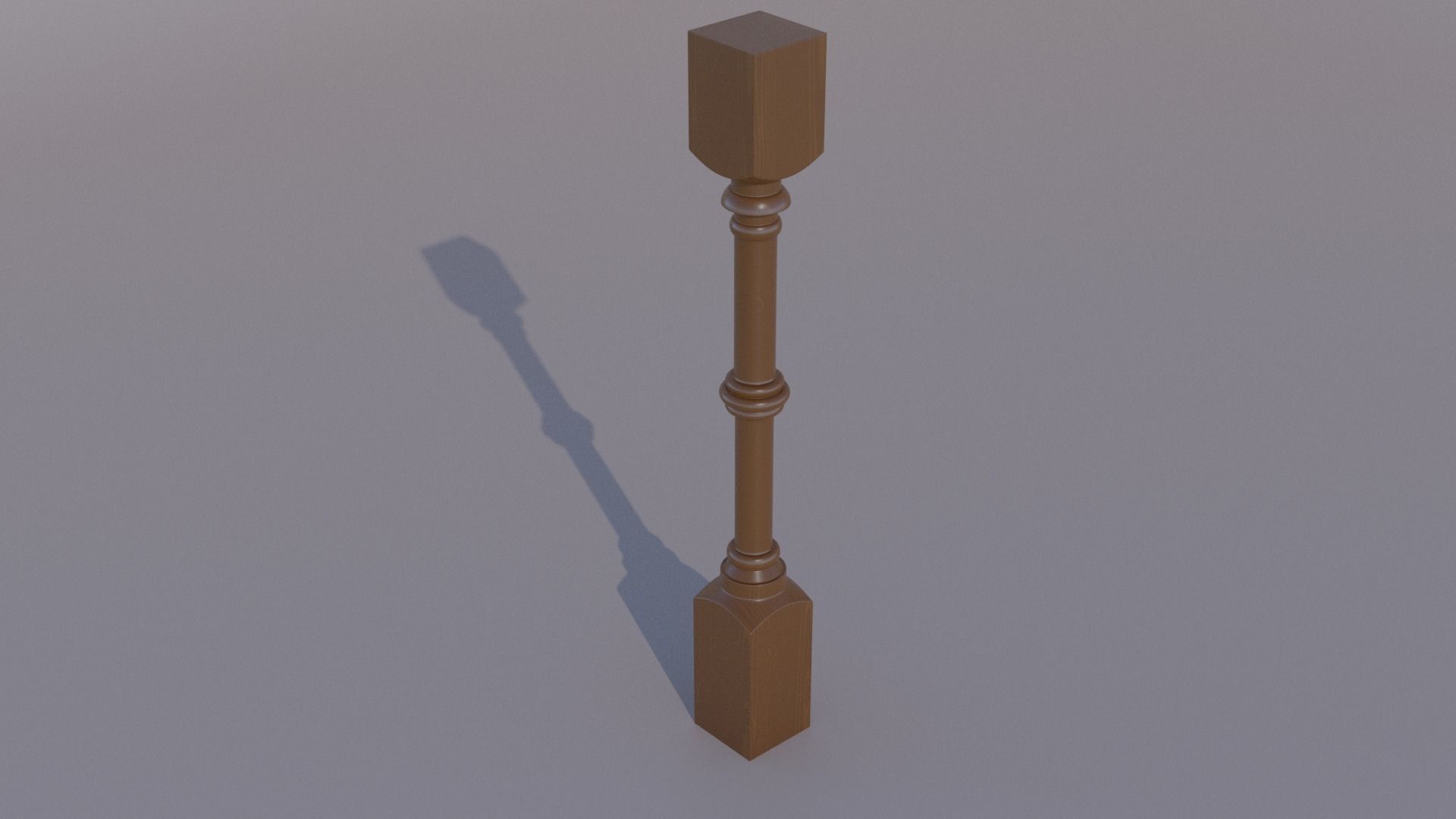 17 different models of Baluster and 11 different Smart Materials Free low-poly 3D model_46