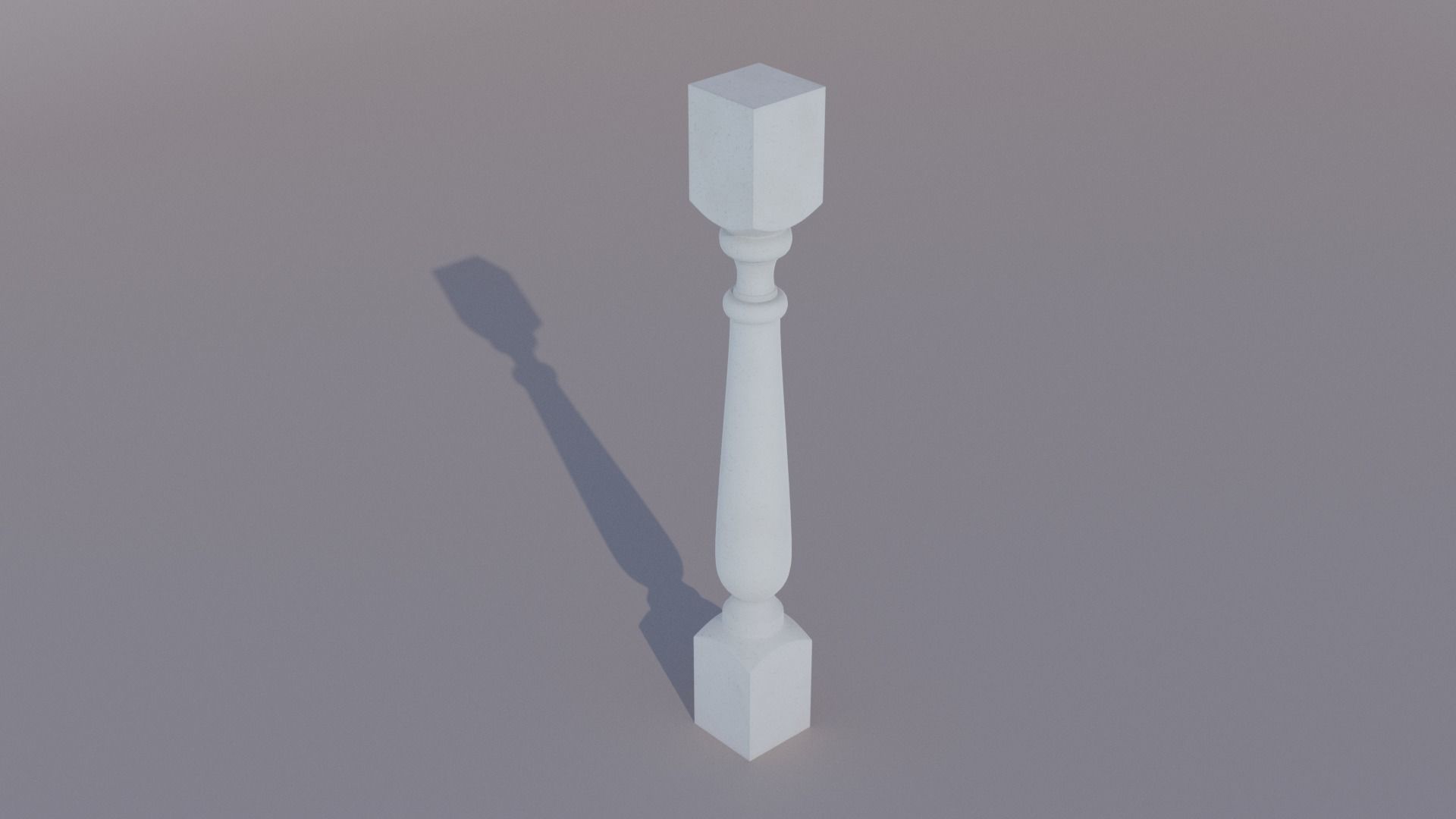 17 different models of Baluster and 11 different Smart Materials Free low-poly 3D model_61