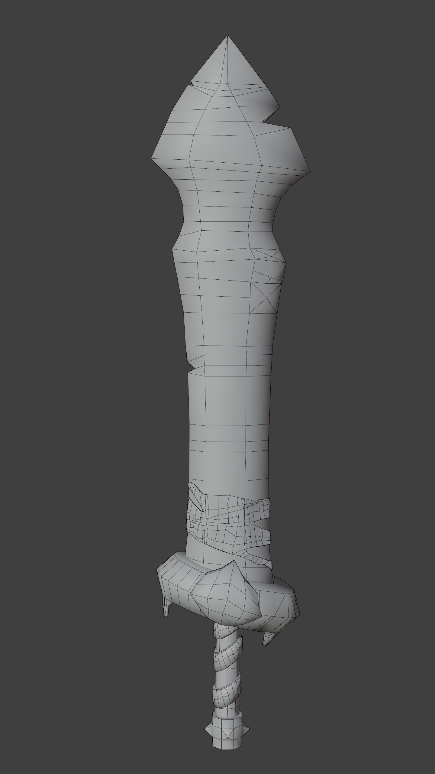 Stylized Rune Swords Low-poly 3D model_6