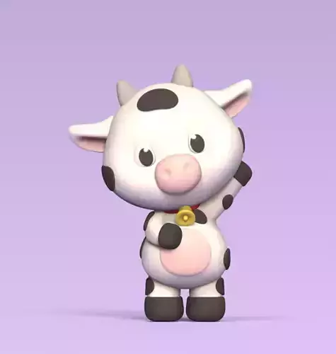 Waving Cow