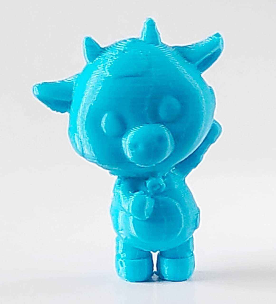 Waving Cow 3D print model_8