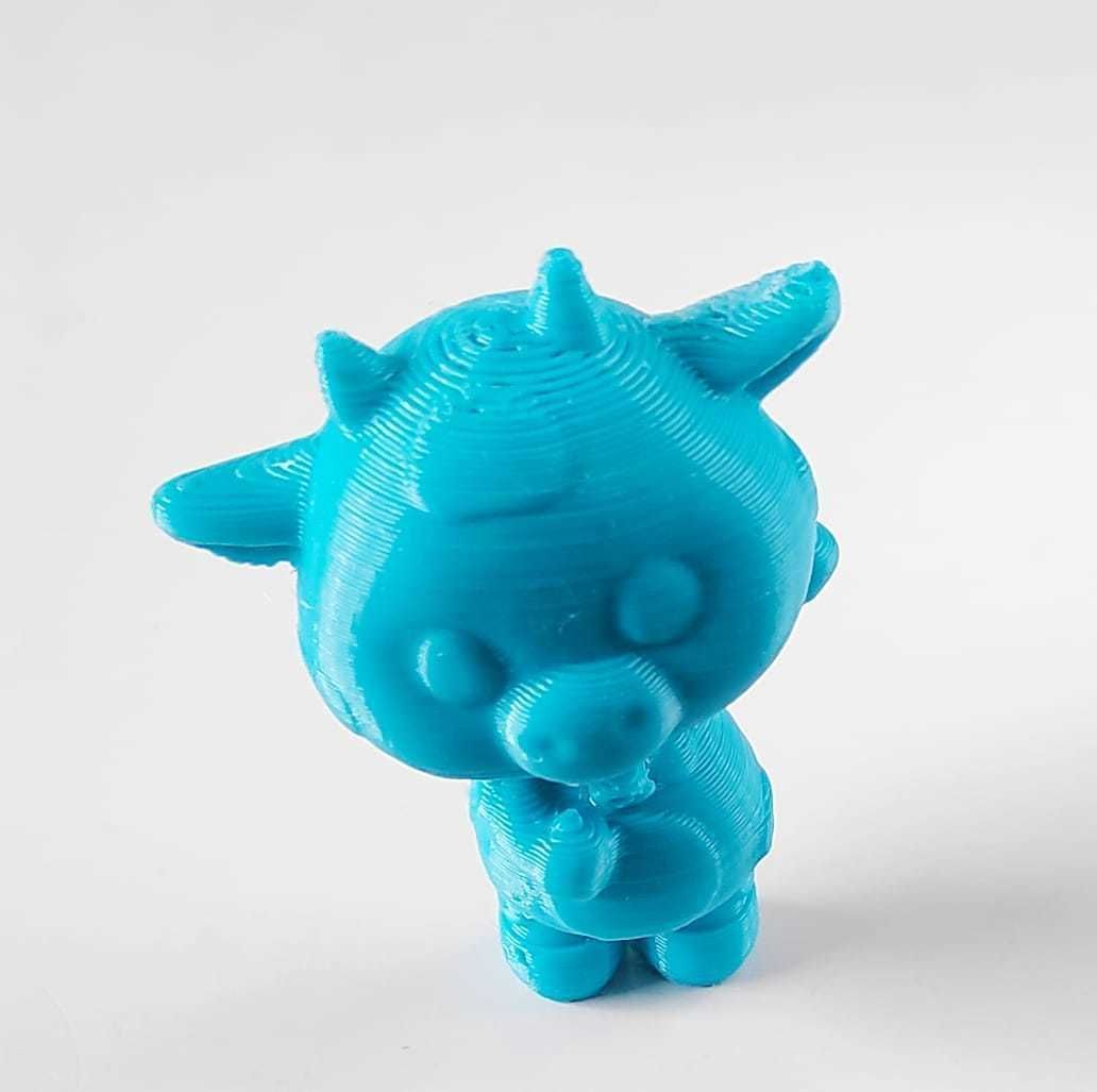 Waving Cow 3D print model_10