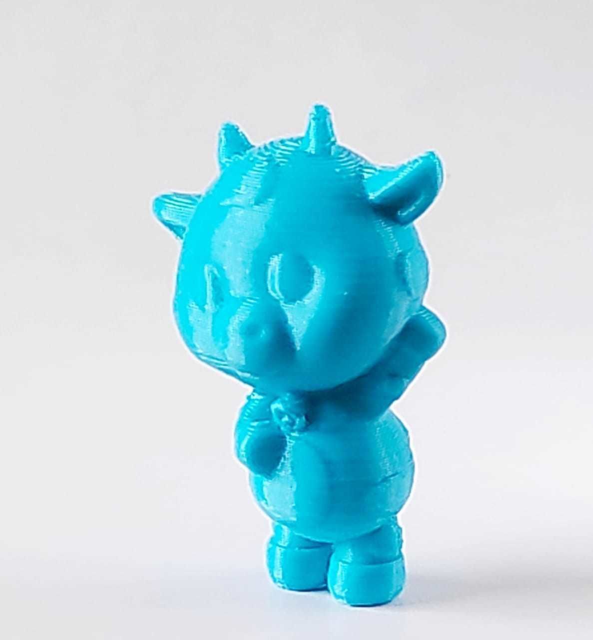 Waving Cow 3D print model_9