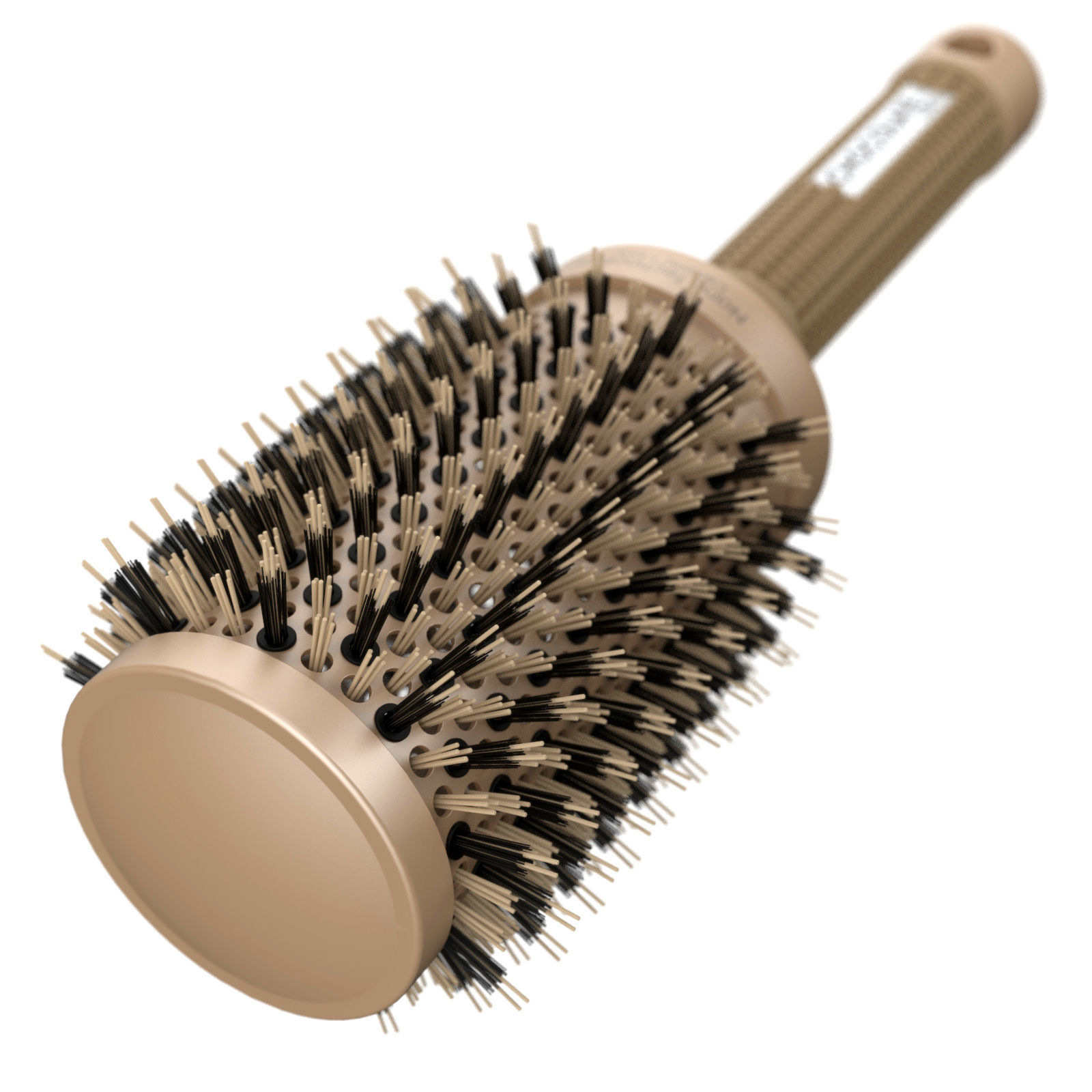 Ionic Hair Brush and Accesories 3D model_2