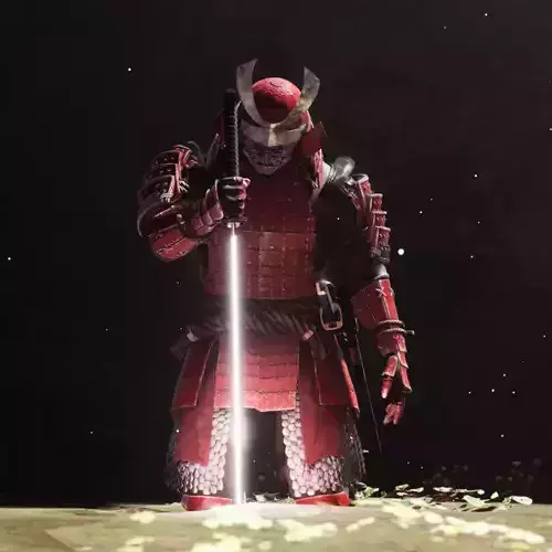 Samurai Armor 3D model