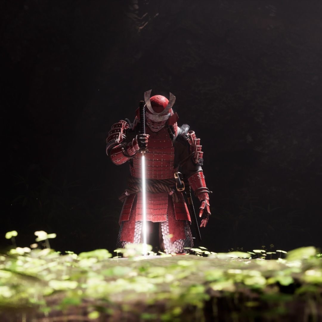 Samurai Armor 3D model_1