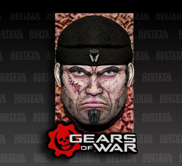 Gears of War Marcus Fenix 3D model