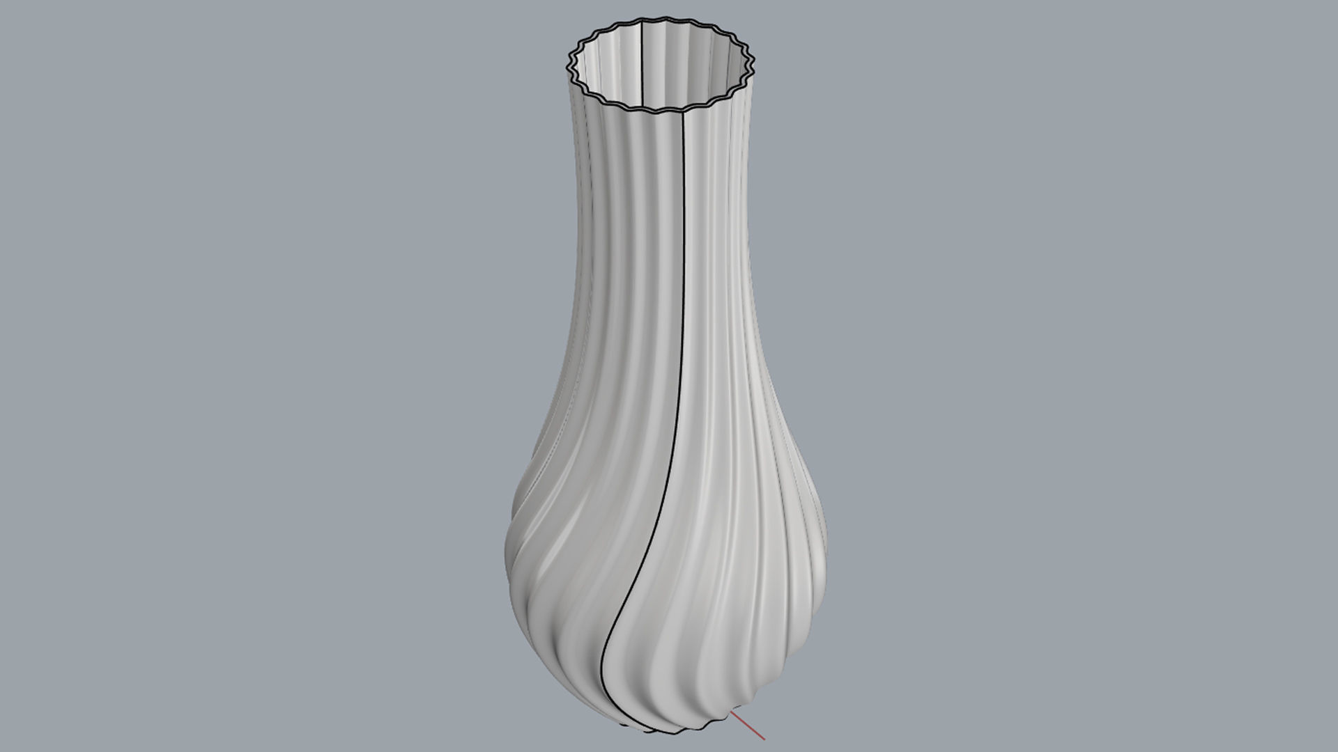 Vase 05 3D model_6