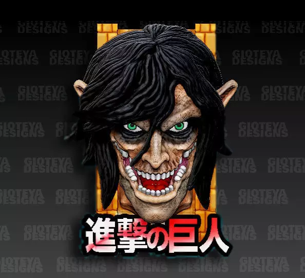 Attack on Titan Attack Titan  3D model_0