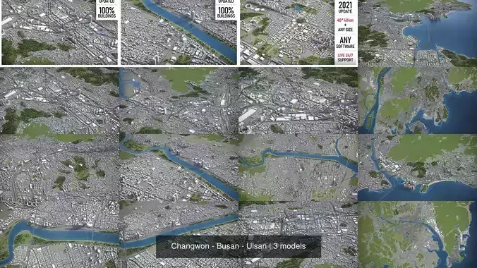 Changwon - Busan - Ulsan