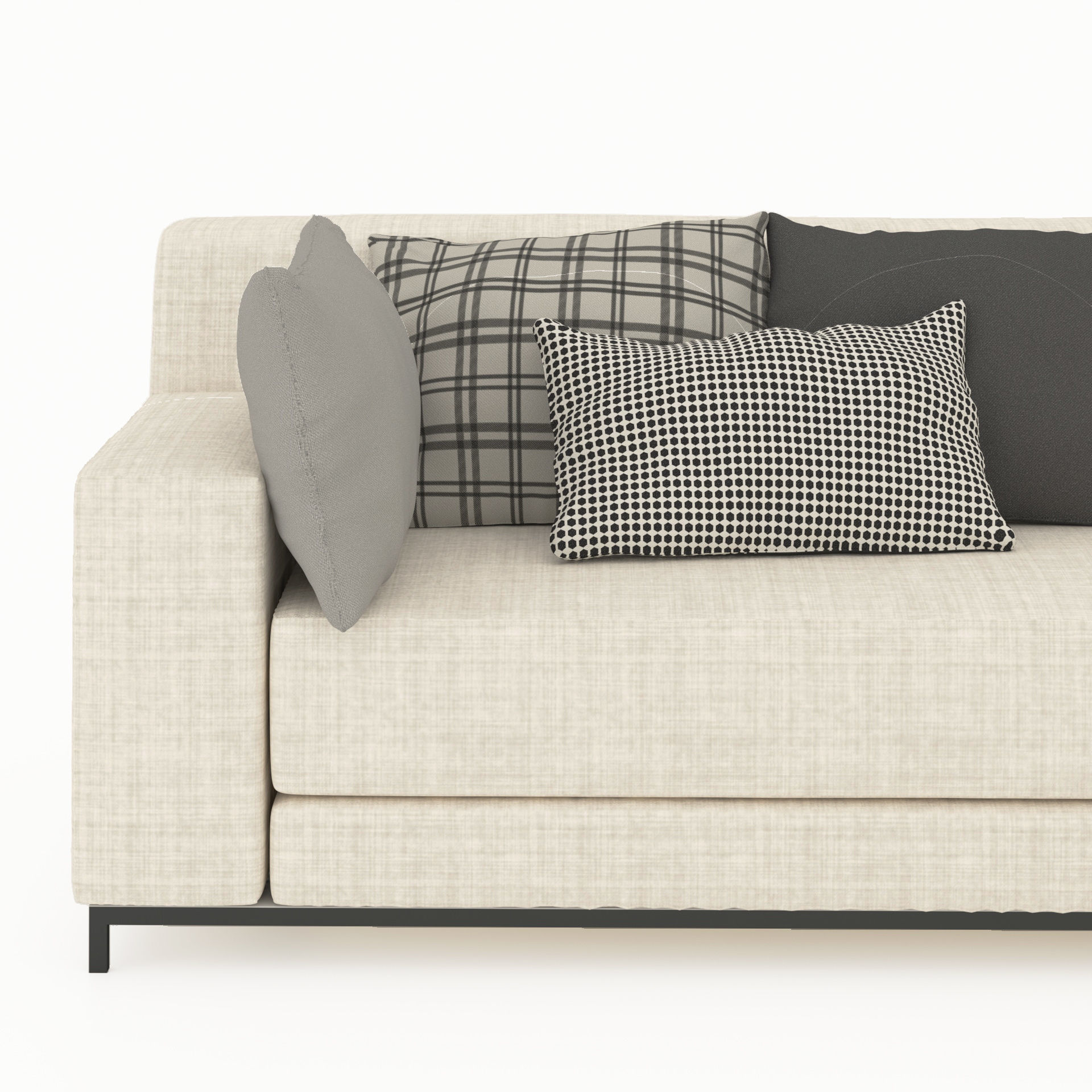 Sectional Sofa  corner sofa 2 3D model_1