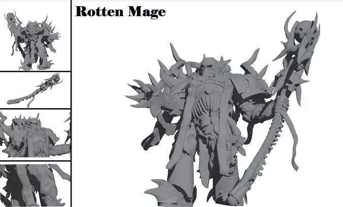 Disgusting Rotten Mage