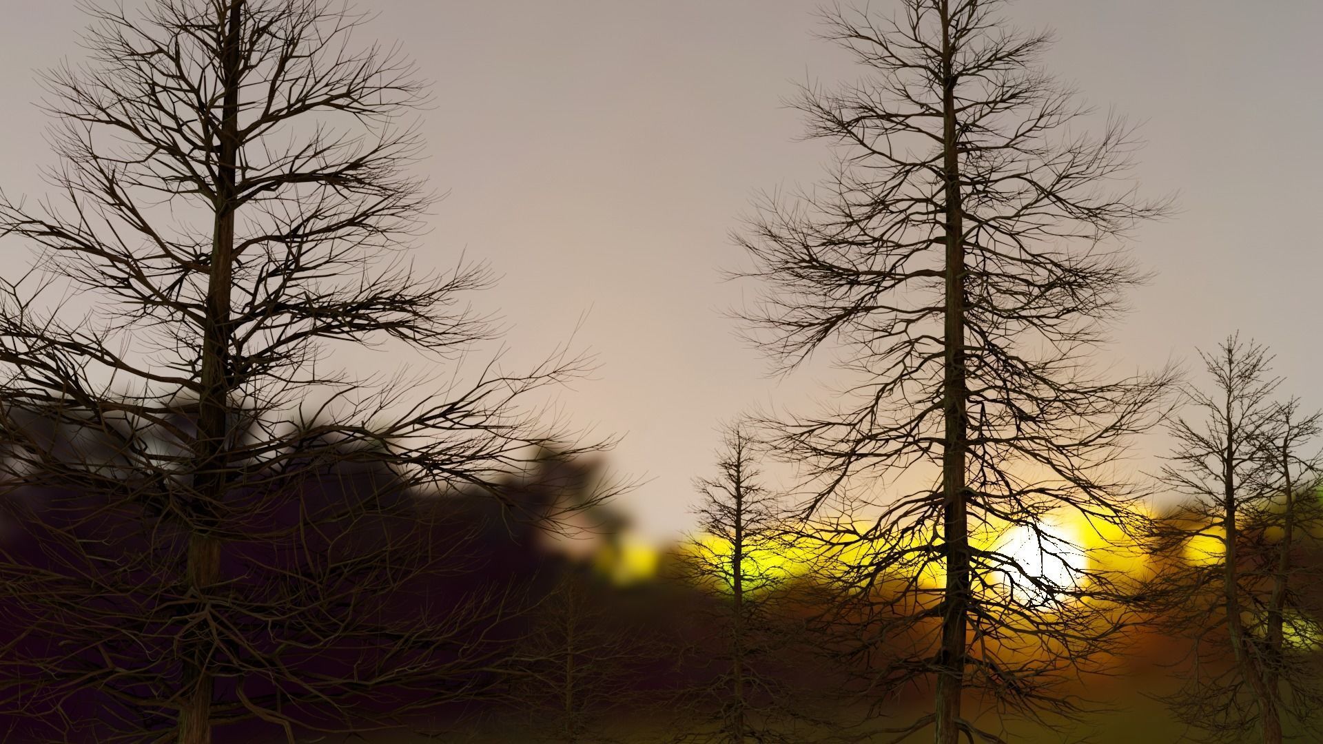 Dead Trees 3D Model Collection_10