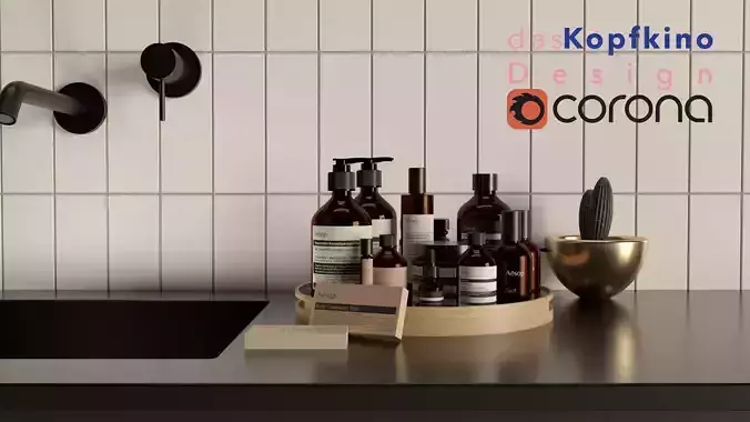 Aesop Bottles  3D model