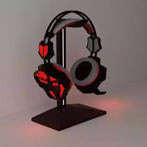 gamer headphones audifonos gamer 3D model