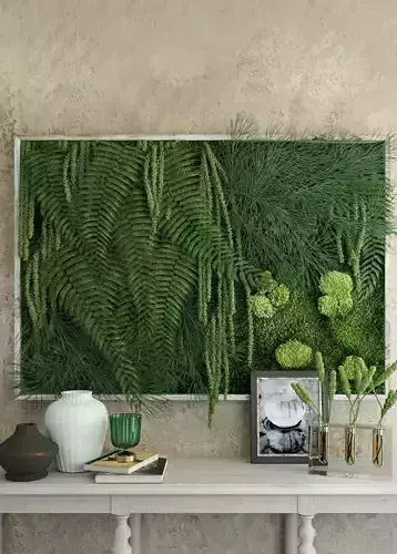 moss-fern-fytowall moss wall art