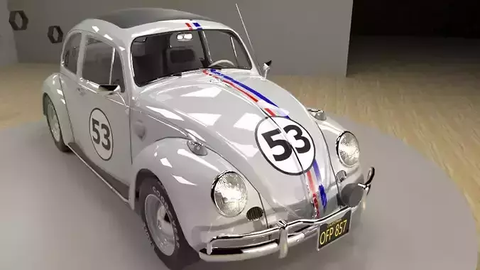 Volkswagen beetle herbie 1963