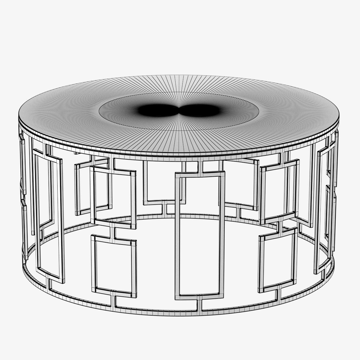 Lebella cocktail table 3D model_5