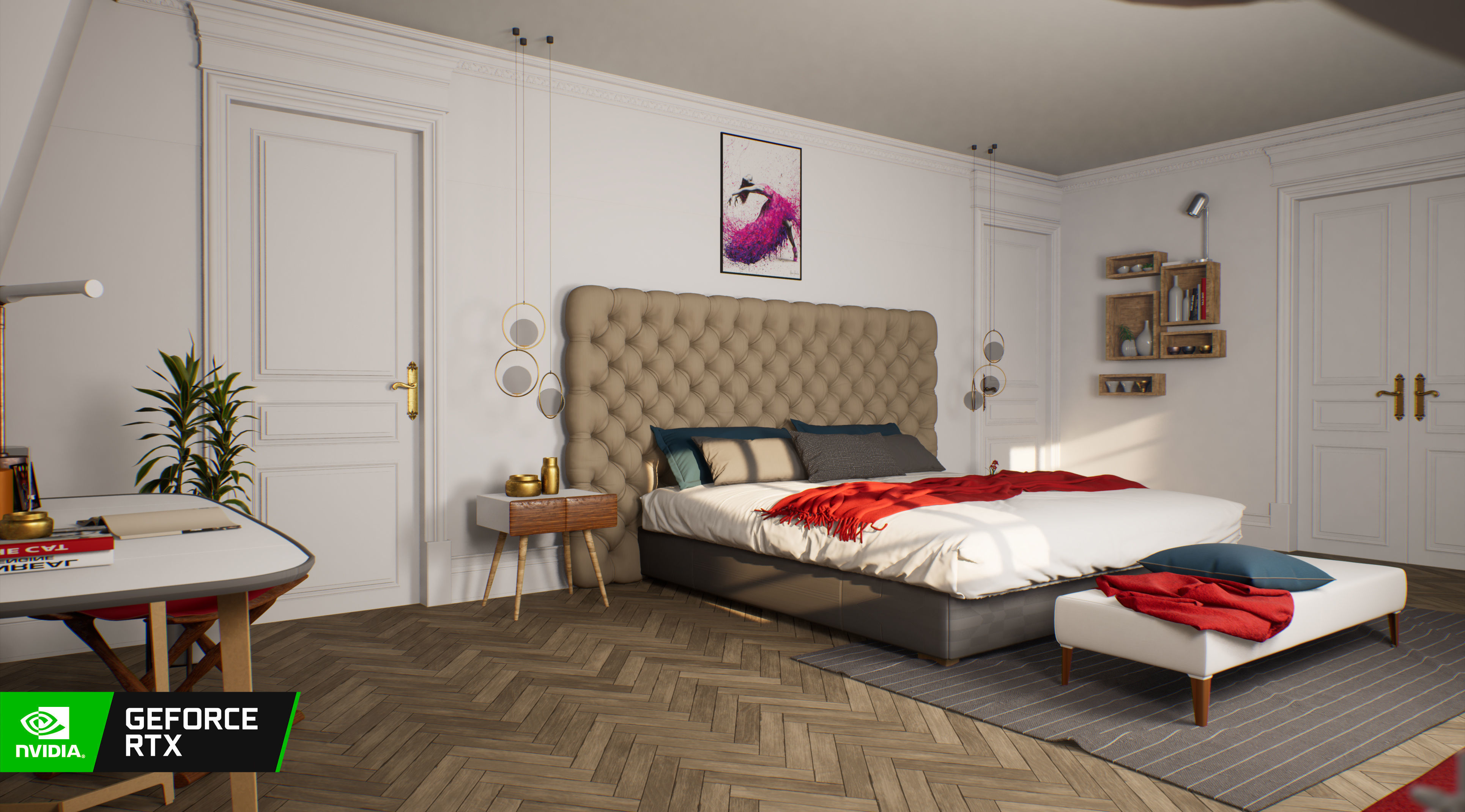 Minimal Interior Scene 3D model_5