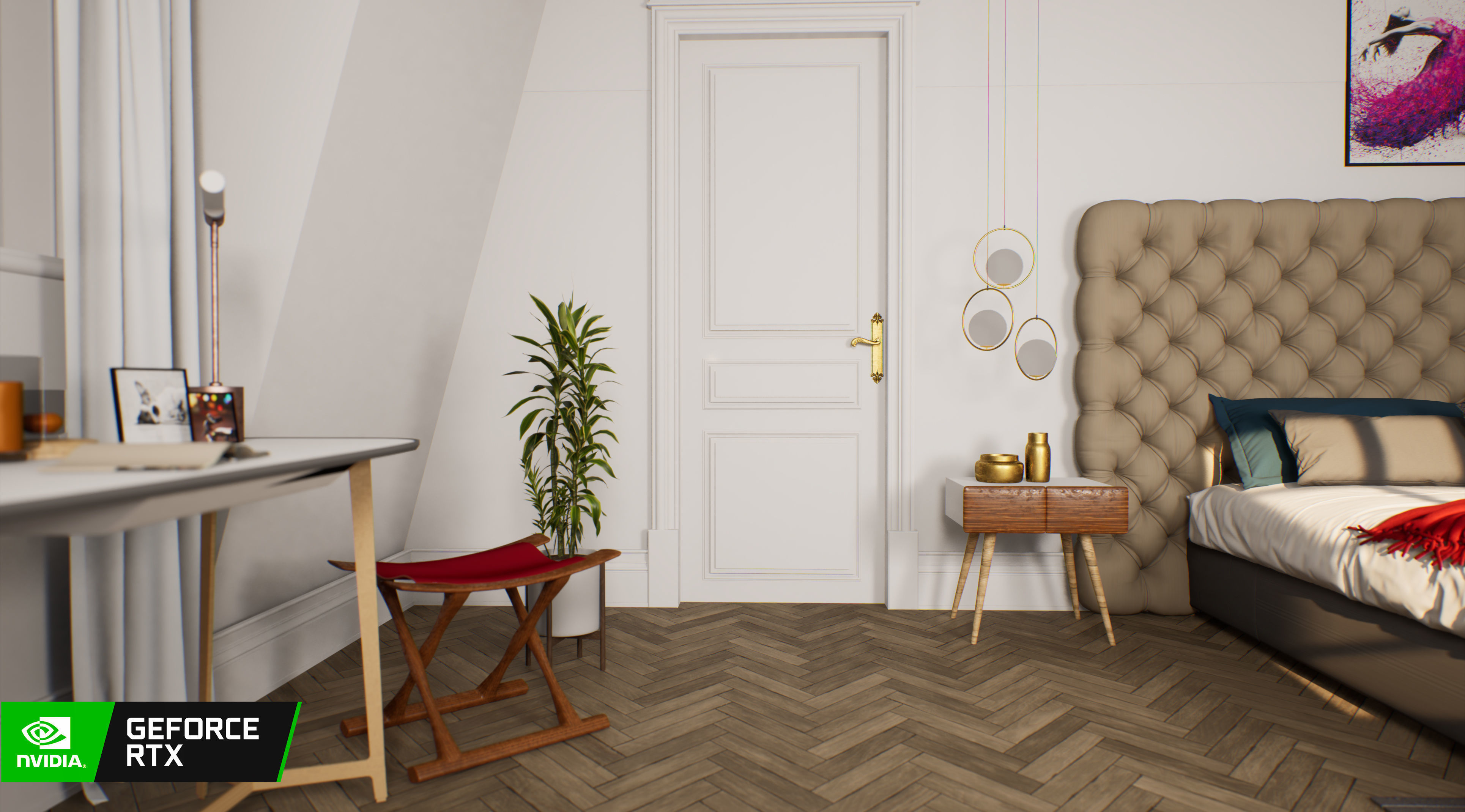 Minimal Interior Scene 3D model_2