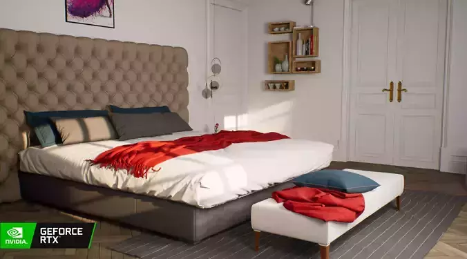 Minimal Interior Scene