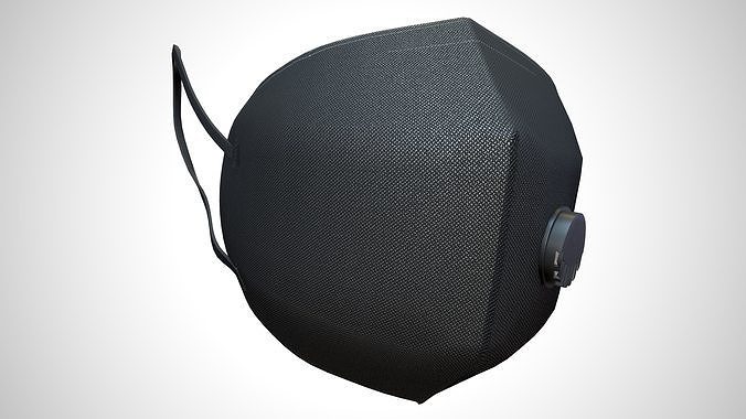 N 95 Mask  Low-poly 3D model