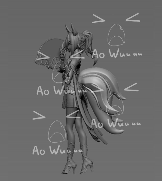 HongKai StarRail Tingyun 3D print model_4