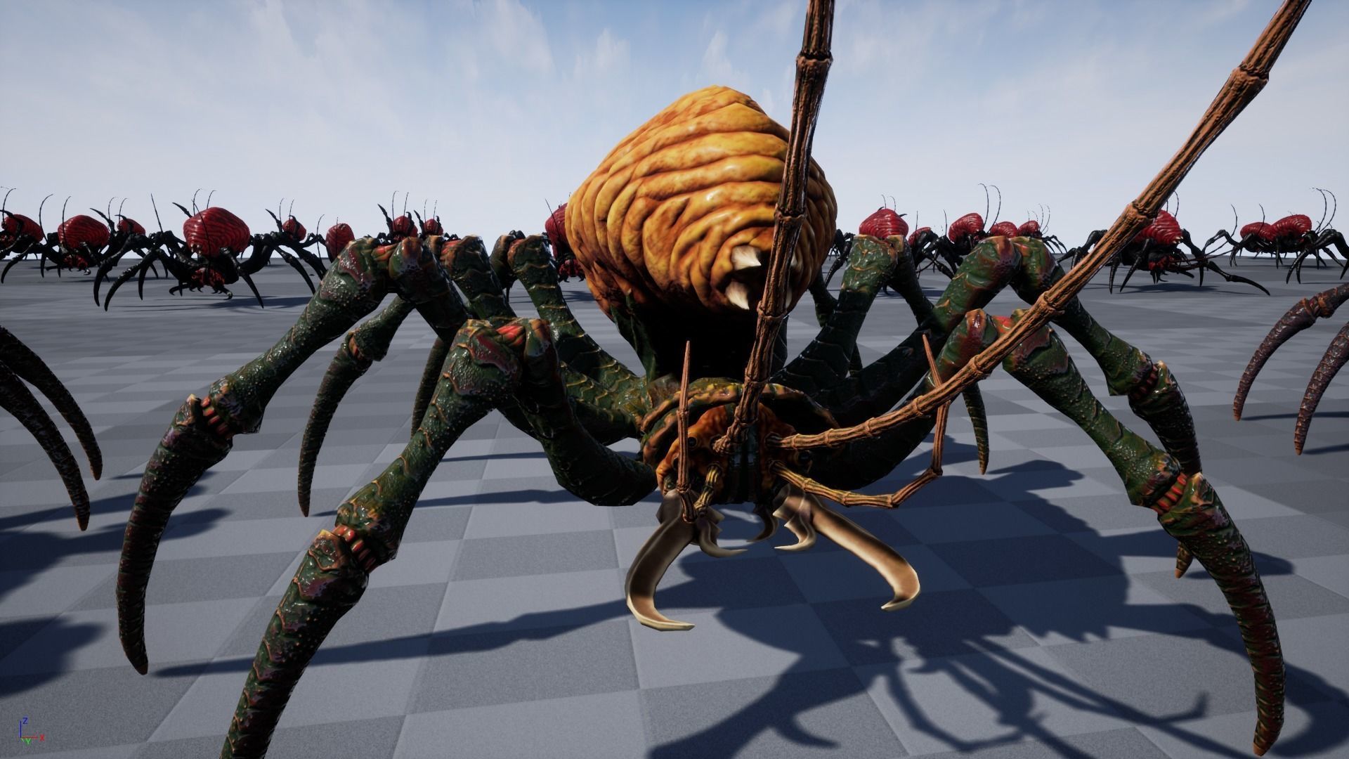 Bug 02 Low-poly 3D model_6