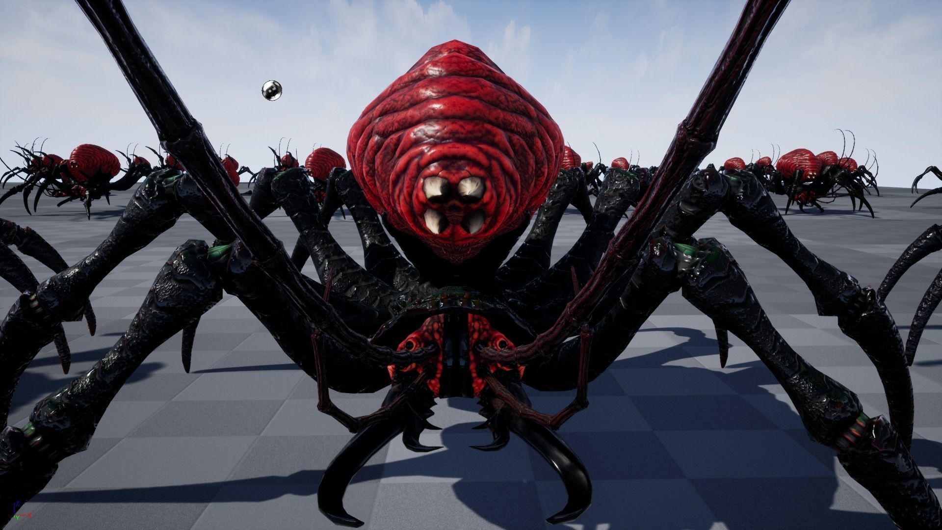 Bug 02 Low-poly 3D model_8