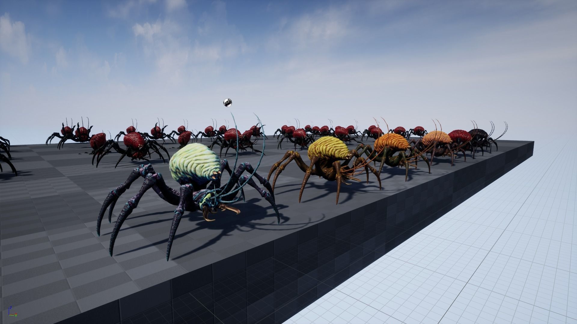 Bug 02 Low-poly 3D model_3