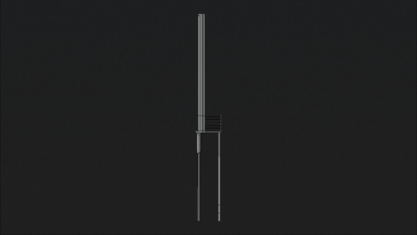 Old Billboard Low-poly 3D model_11