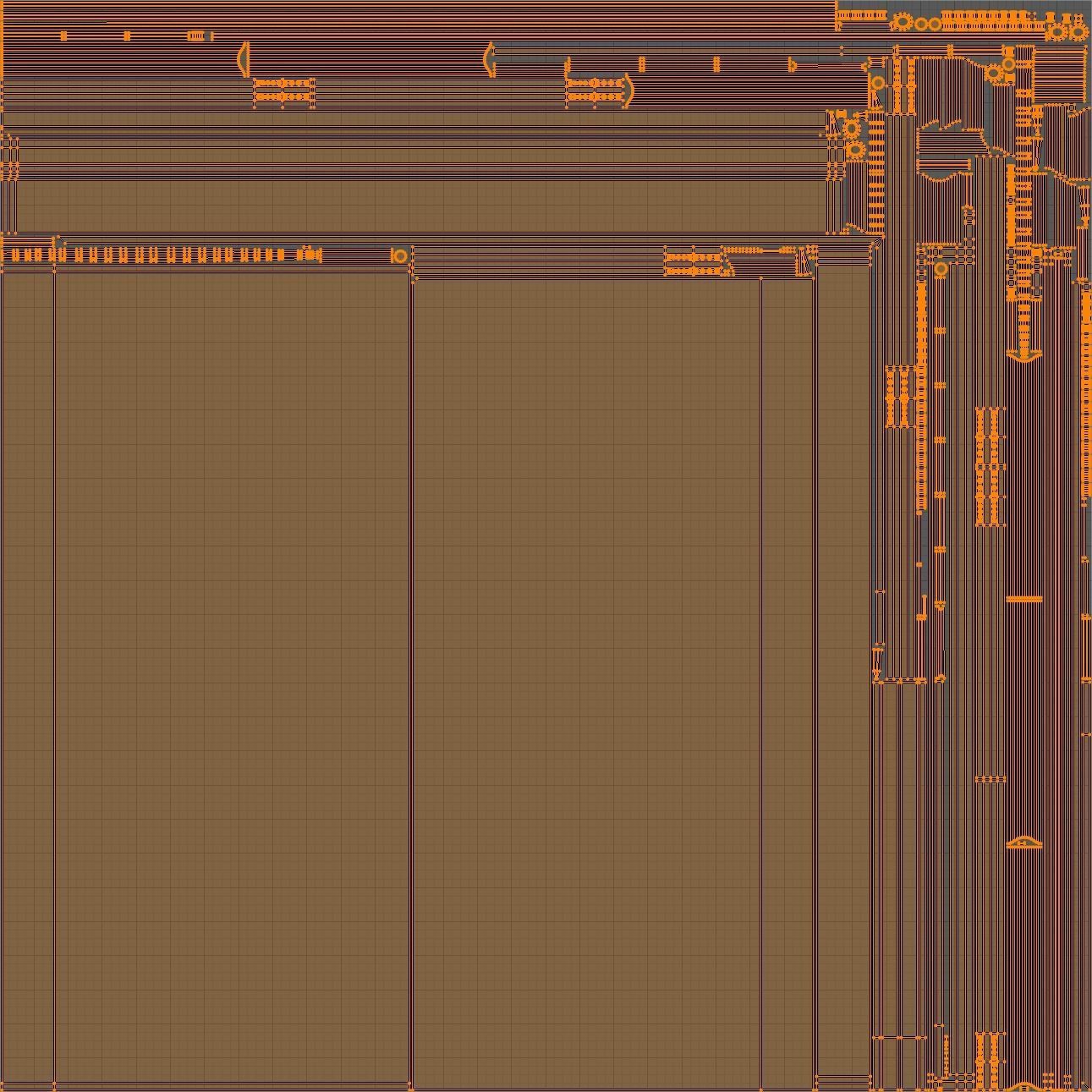 Old Billboard Low-poly 3D model_12