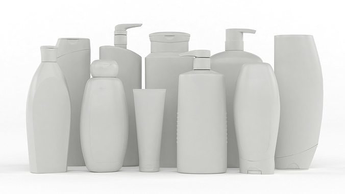Plastic Bottles 3D model