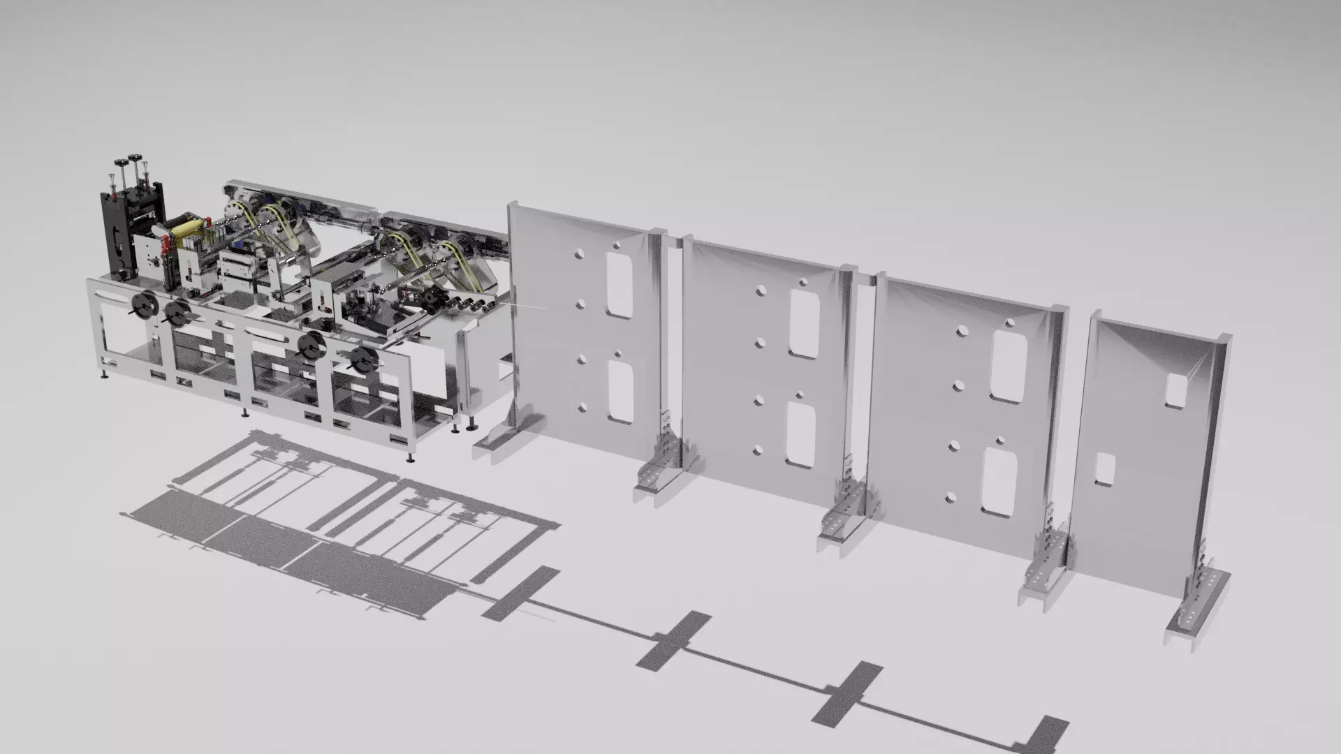 Maskmachine paper machine 3D model_0