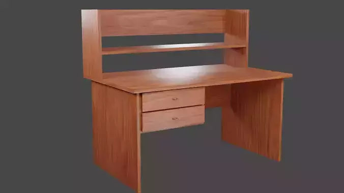 Simple bedroom desk
