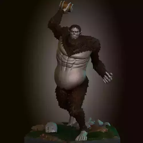Zeke Beast Titan - Shingeki no Kyojin 3D print model