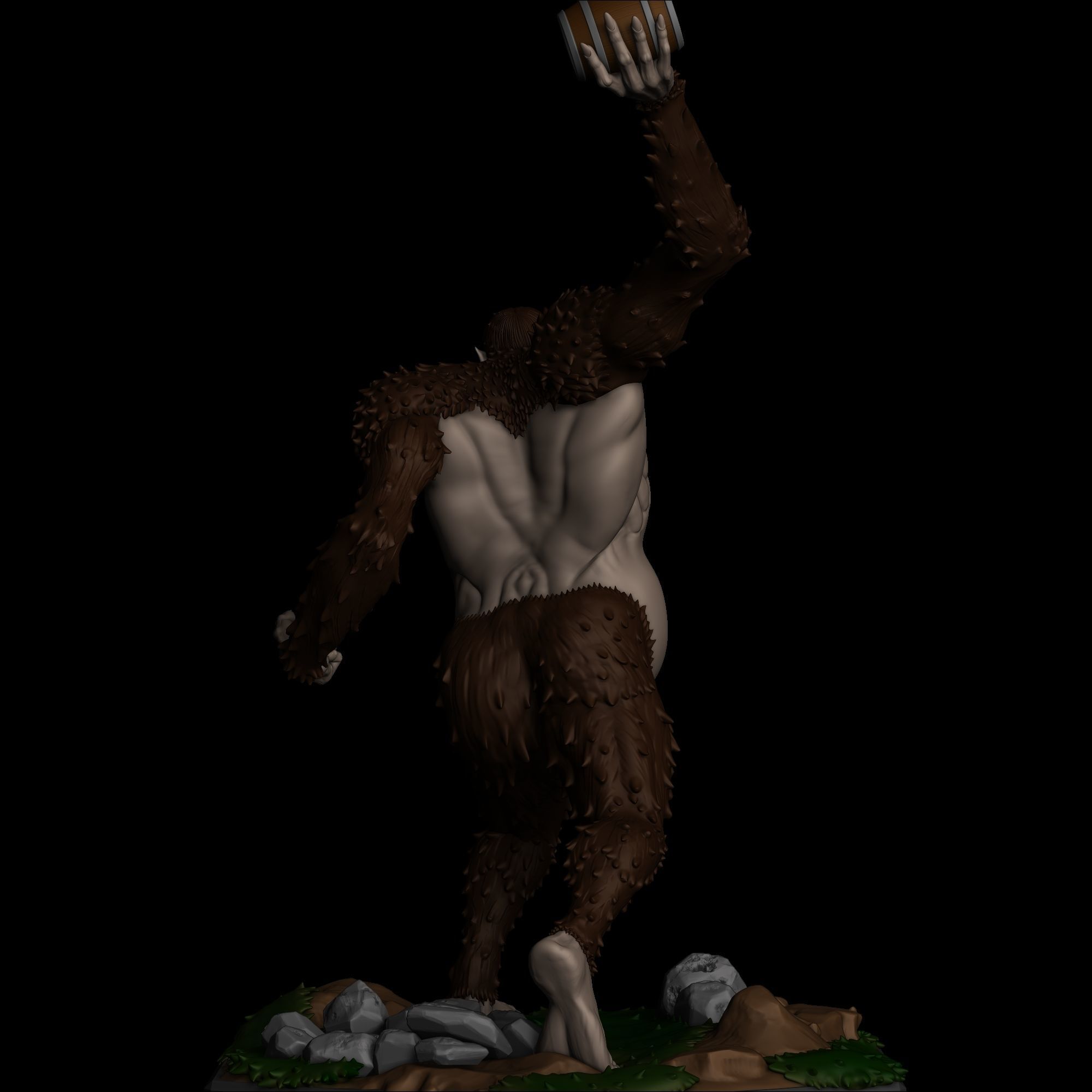 Zeke Beast Titan - Shingeki no Kyojin 3D print model_2