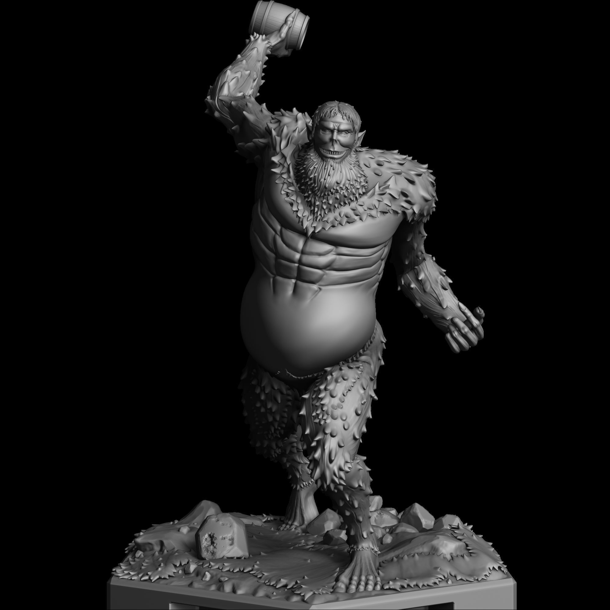Zeke Beast Titan - Shingeki no Kyojin 3D print model_4