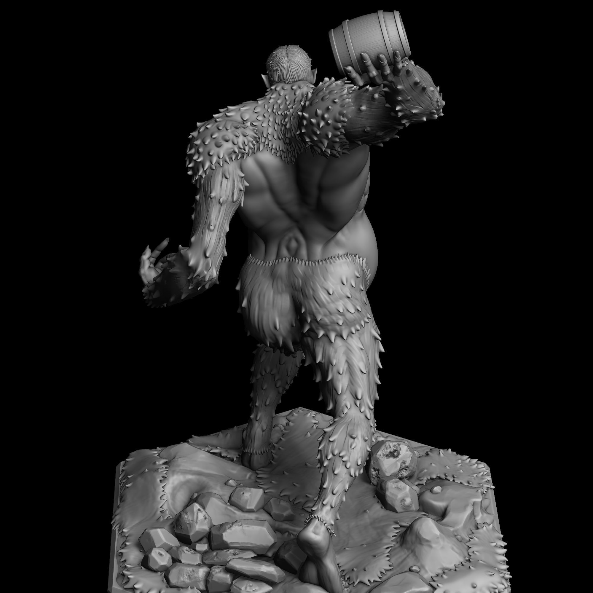 Zeke Beast Titan - Shingeki no Kyojin 3D print model_6