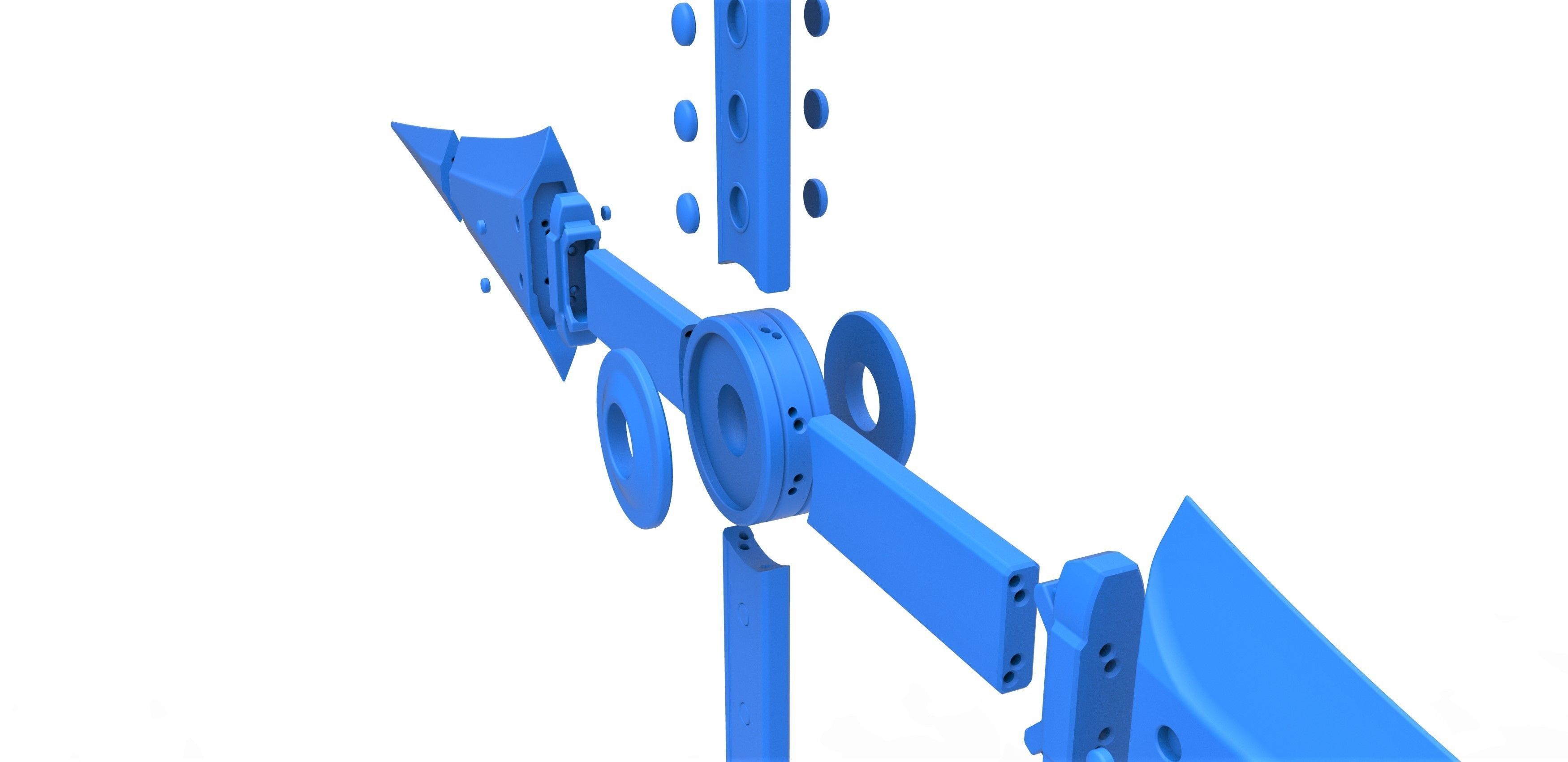 Juji Shuriken from the game Final Fantasy 7 Remake 3D print model_24