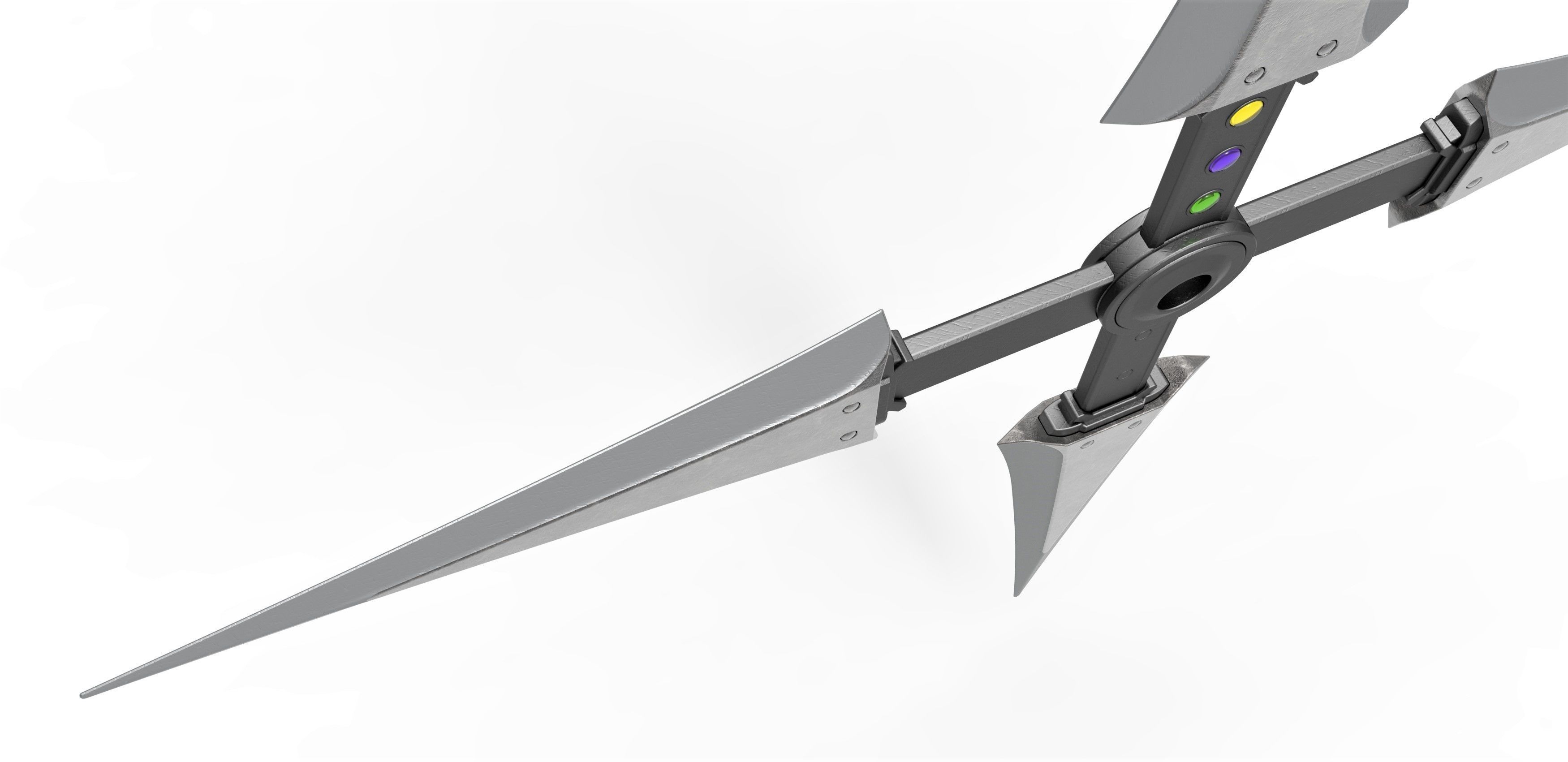 Juji Shuriken from the game Final Fantasy 7 Remake 3D print model_8