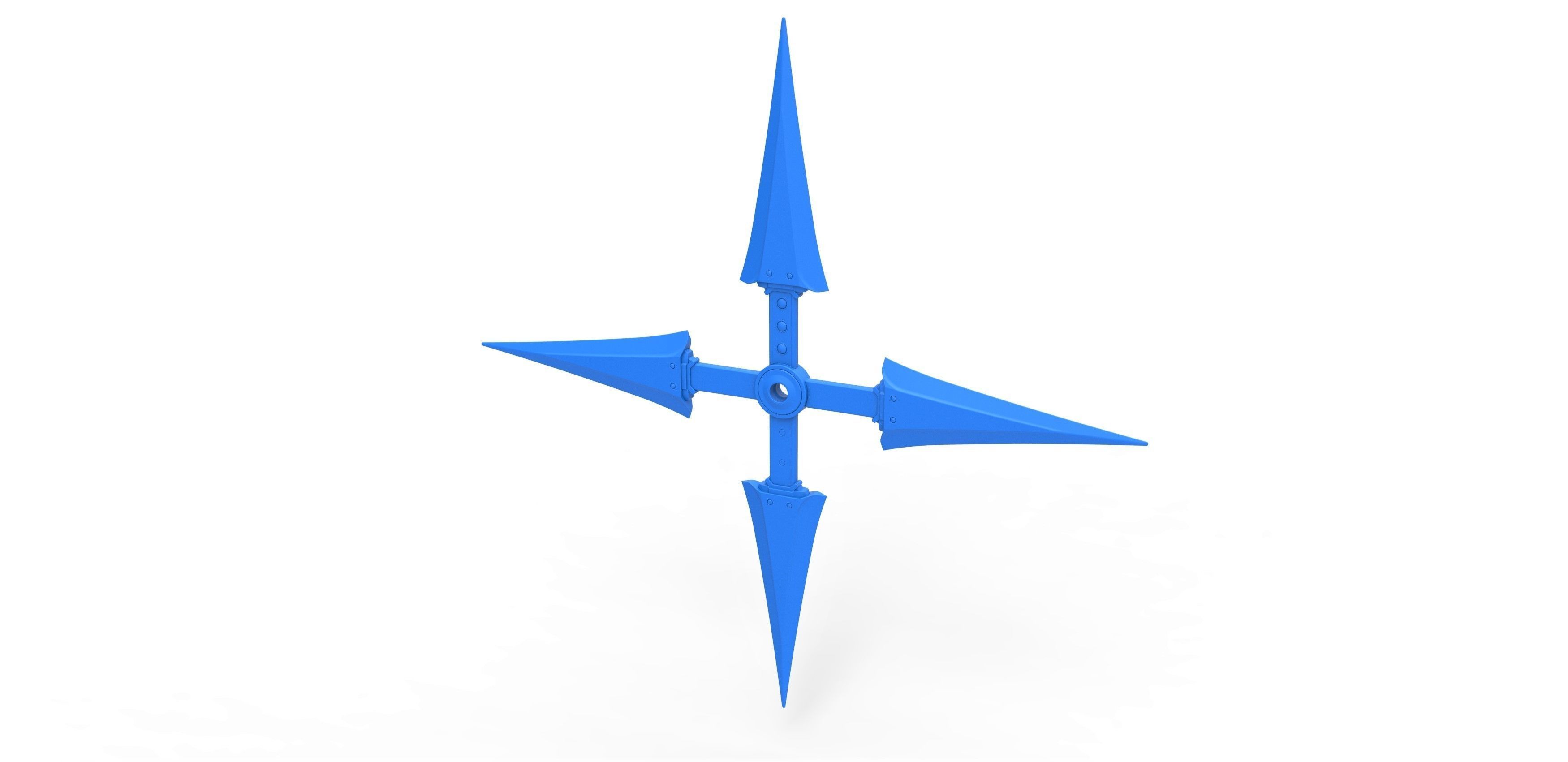 Juji Shuriken from the game Final Fantasy 7 Remake 3D print model_10