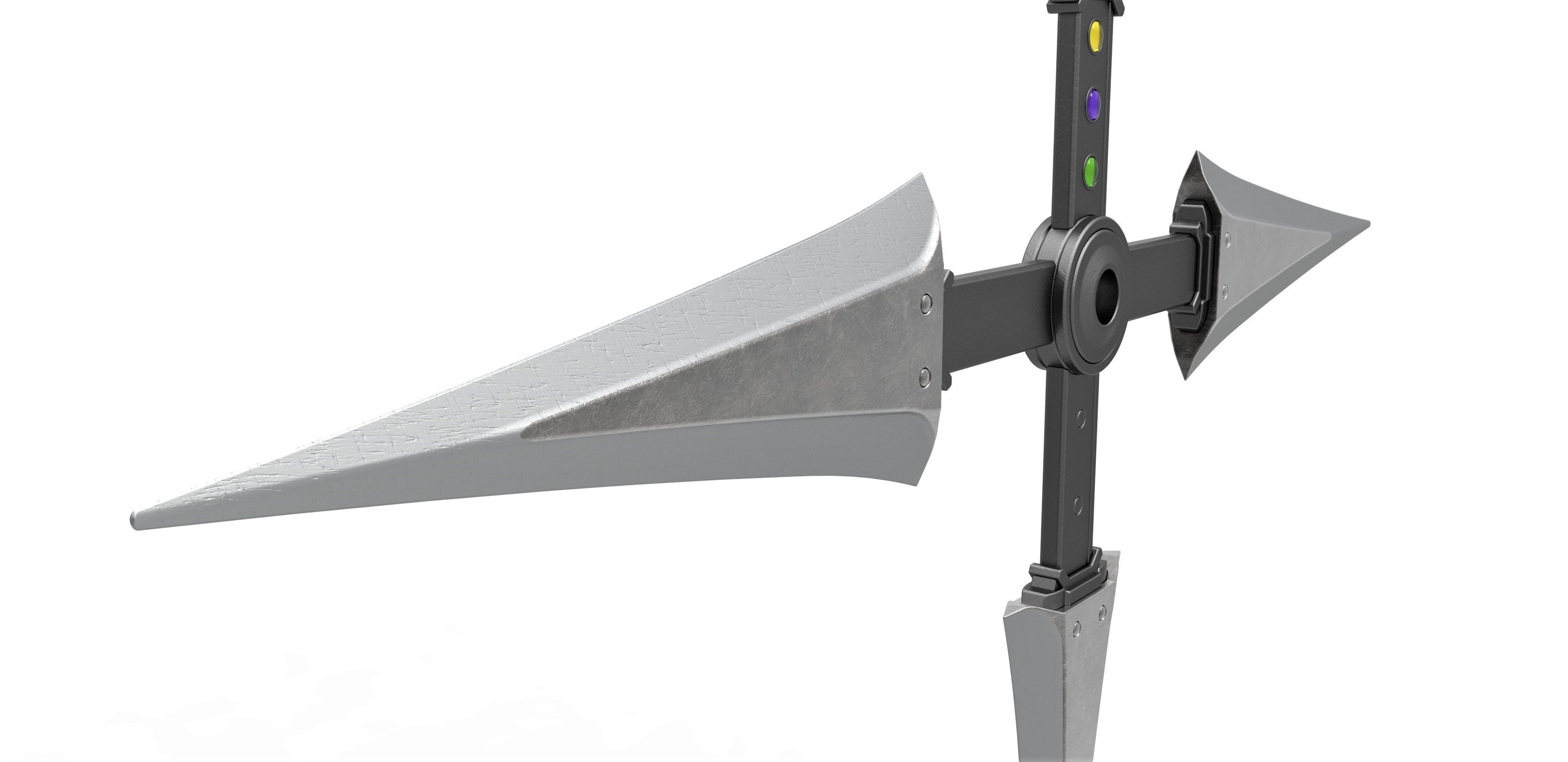 Juji Shuriken from the game Final Fantasy 7 Remake 3D print model_6