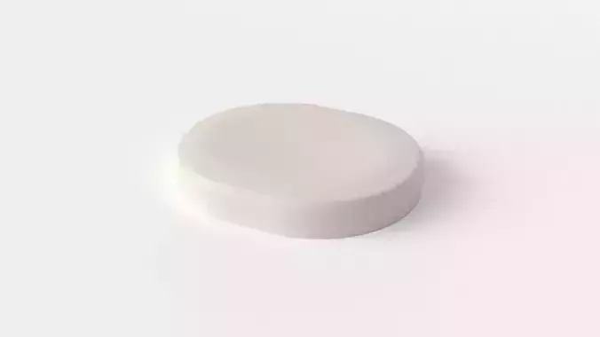 Coccyx Ring Pillow Seat Cushion Free low-poly 3D model