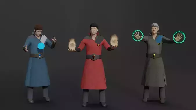 Mage Pack - Game ready