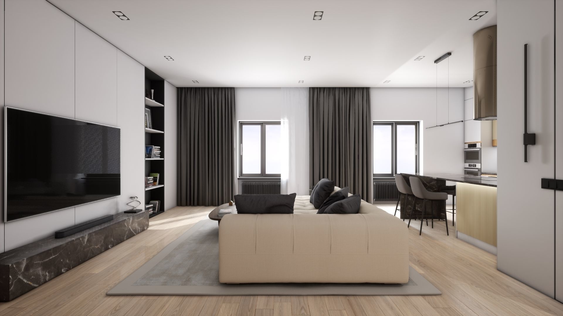 HQ ArchViz Interior Vol 1 Low-poly 3D model_6