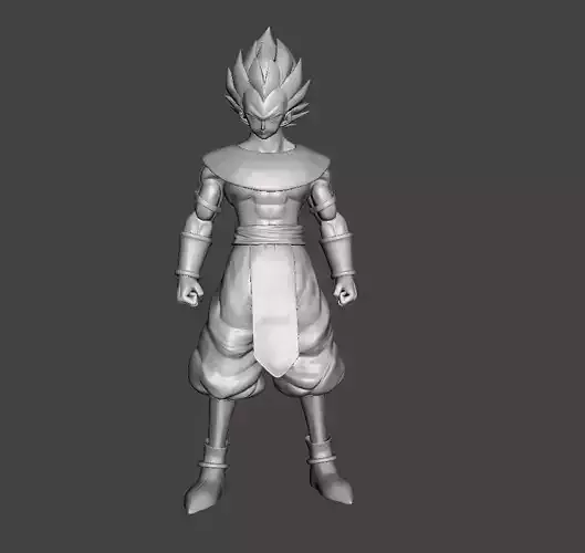 Vegeta God of Destruction 3D Model